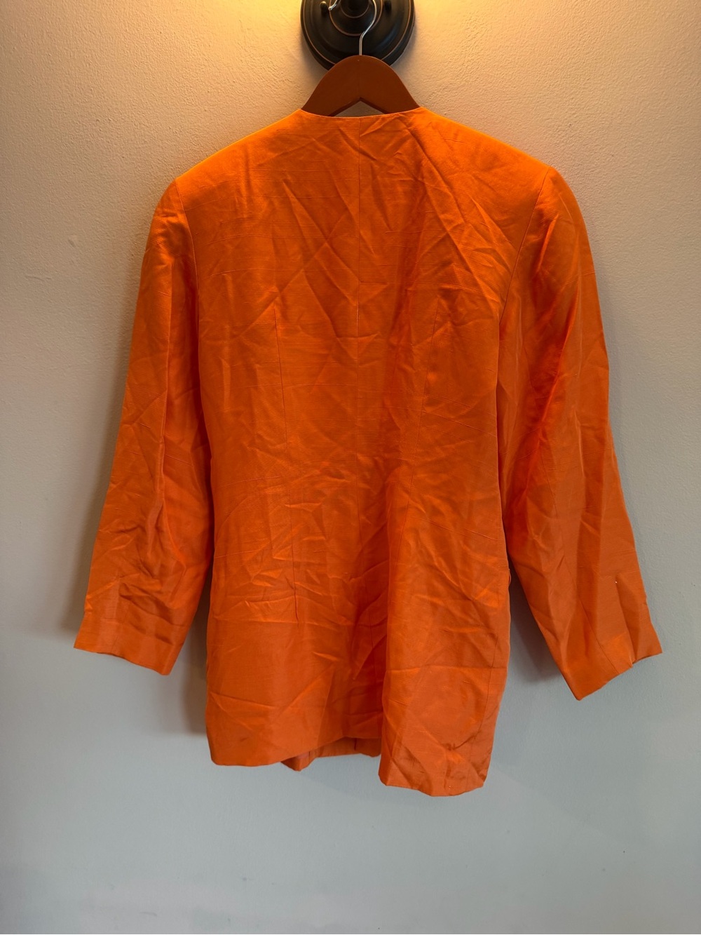 Express Women's Orange Button-Front Jacket XS - Picture 4 of 4